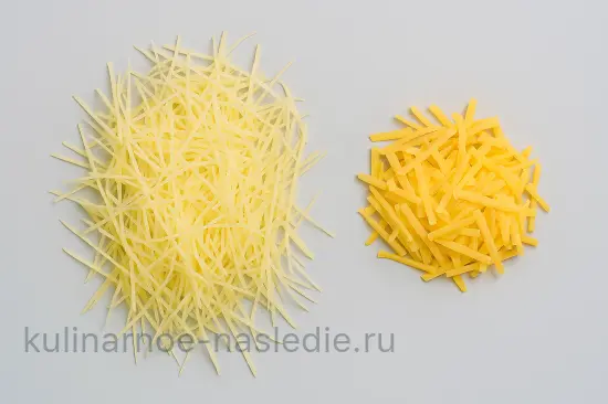 Домашний киш с куриной печенью и картофельной соломкой - шаг 6 (изображение)