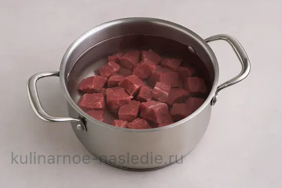 Суп с перловкой и говядиной - шаг 2 (изображение)