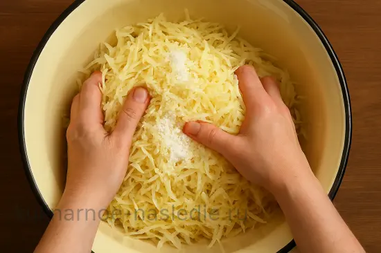 Хрустящая квашеная капуста с яблоками - шаг 2 (изображение)
