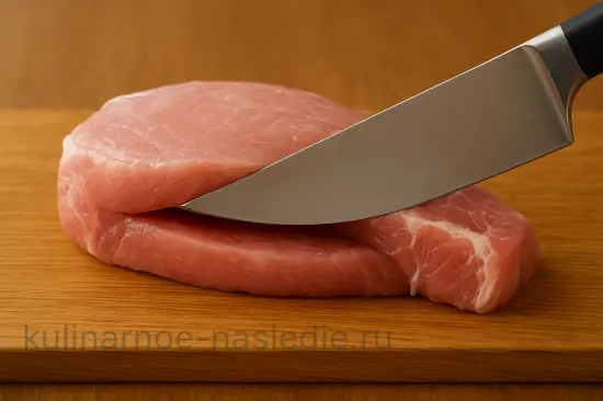 Карбонад с сырно-зеленой начинкой в духовке - шаг 4 (изображение)