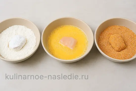 Хрустящие куриные наггетсы в панировке - шаг 4 (изображение)
