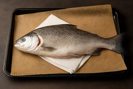Запеченная горбуша в духовке с сыром и лимоном - шаг 1 (изображение)