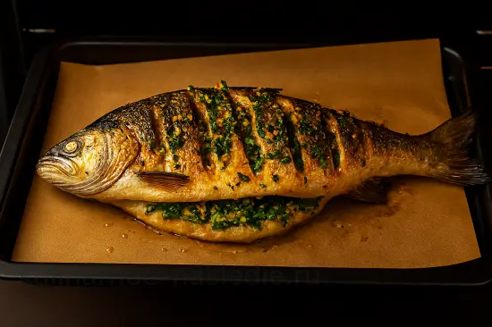 Запеченная горбуша в духовке с сыром и лимоном - шаг 5 (изображение)