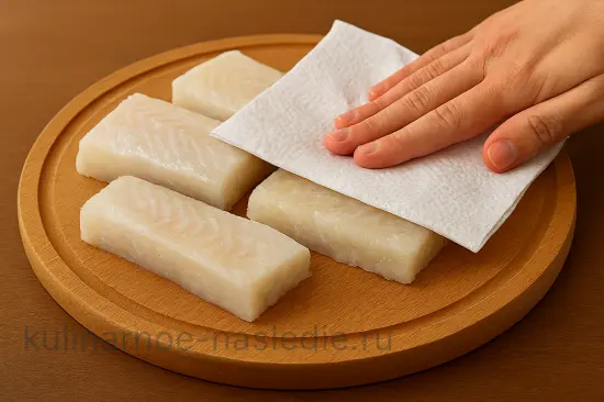 Хек в сырном кляре - шаг 4 (изображение)