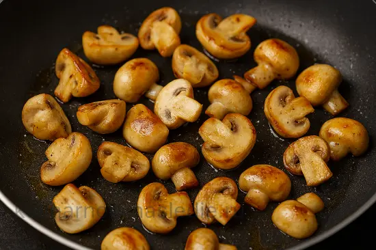 Мясной салат с грибами - шаг 1 (изображение)