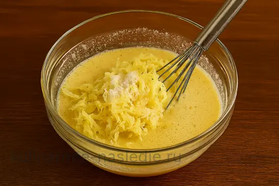Картофельные блины с грибами и овощной начинкой - шаг 3 (изображение)