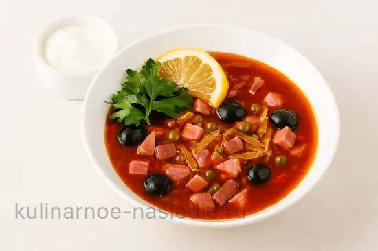 Солянка сборная мясная с копченостями - шаг 5 (изображение)