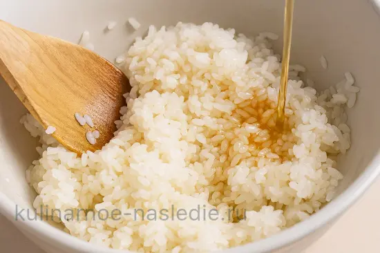 Приготовление риса для онигири и суши - шаг 6 (изображение)
