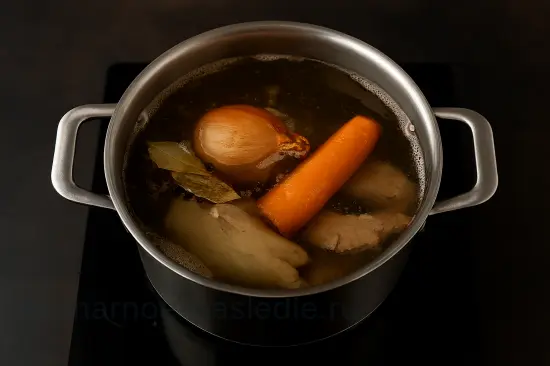 Свиной холодец классический - шаг 5 (изображение)