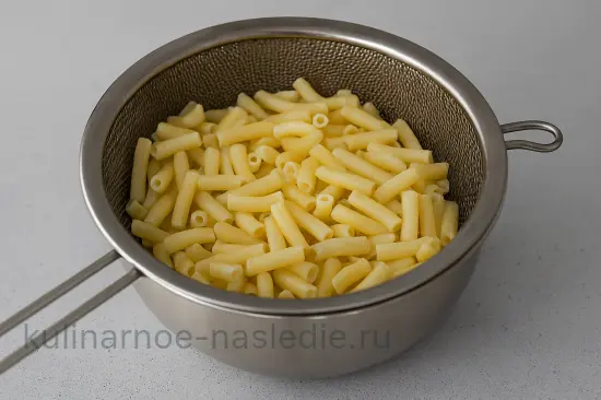 Макароны с сырным соусом по-домашнему - шаг 3 (изображение)