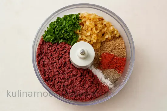 Фасолевые котлеты с зеленью - шаг 3 (изображение)