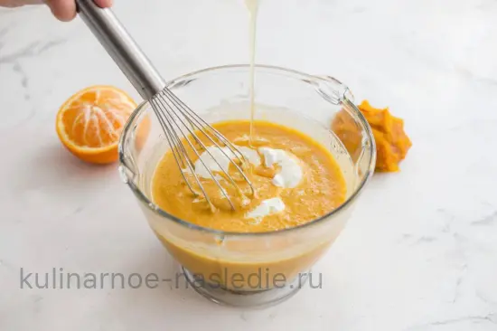 Смузи с тыквой, апельсином и йогуртом - шаг 3 (изображение)