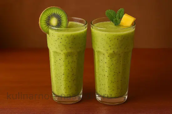 Тропический смузи с киви и бананом - шаг 6