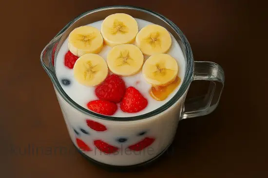 Ягодный смузи с малиной и черникой - шаг 4