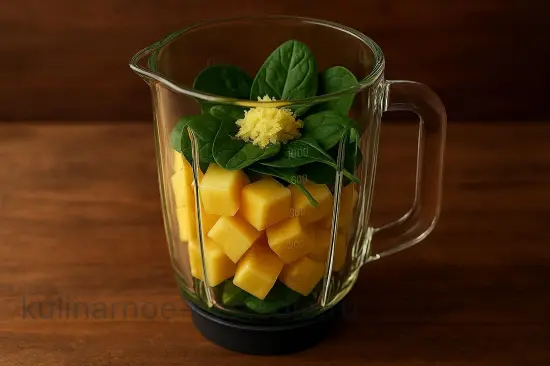 Очищающий смузи с ананасом и имбирем - шаг 2