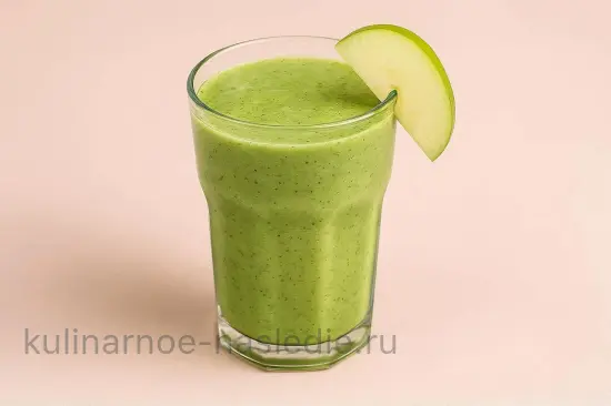 Смузи с яблоком и киви - шаг 7