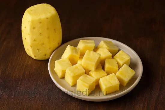 Смузи с ананасом и огурцом для похудения - шаг 1