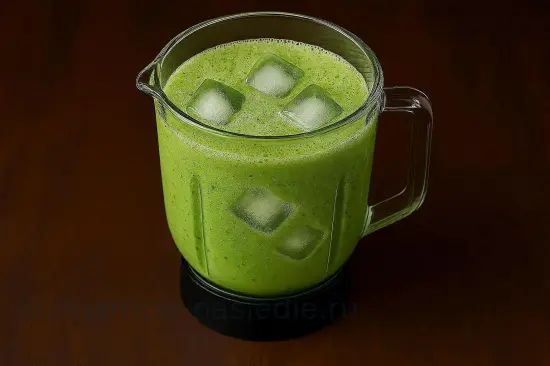 Смузи с ананасом и огурцом для похудения - шаг 5