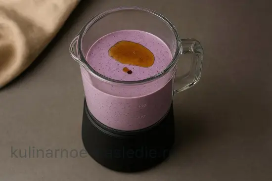 Смузи с овсянкой и черникой - шаг 5
