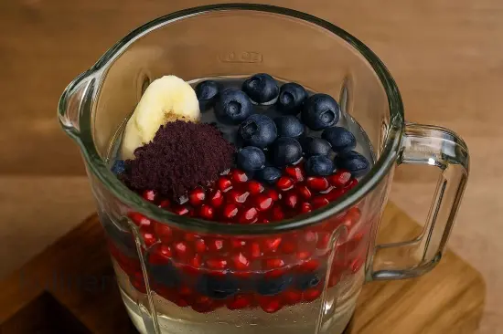 Антиоксидантный смузи с гранатом и асаи - шаг 3