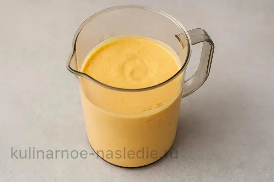 Смузи с мандарином и бананом - шаг 5 (изображение)