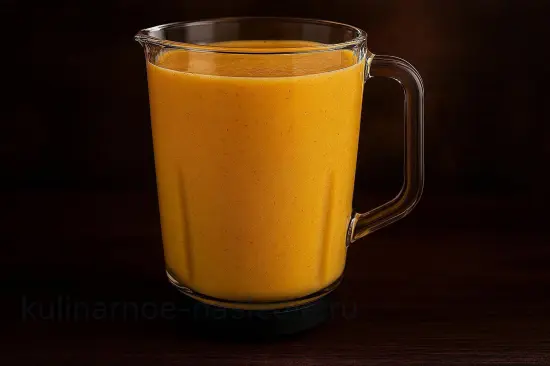 Апельсиновый смузи с имбирем и куркумой для иммунитета - шаг 4 (изображение)