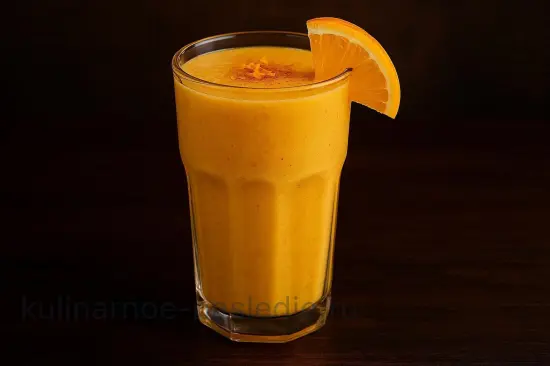 Апельсиновый смузи с имбирем и куркумой для иммунитета - шаг 5 (изображение)