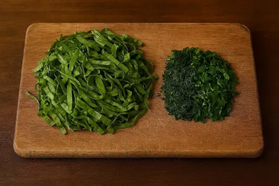 Зеленый борщ с щавелем и яйцом - шаг 4