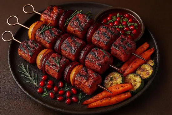 Шашлык из свиной шеи с гранатовым соусом - шаг 7. Приготовление соуса