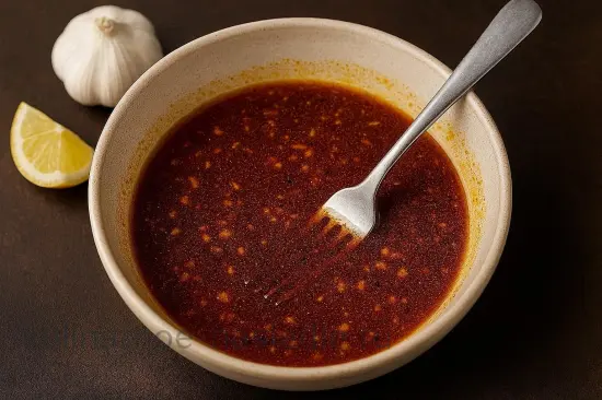 Куриный шашлык в маринаде (сочный, мягкий и ароматный) - шаг 2. Приготовление маринада