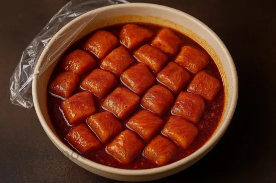 Куриный шашлык в маринаде (сочный, мягкий и ароматный) - шаг 3. Маринование курицы