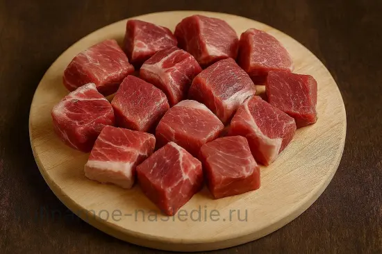 Шашлык из свинины с уксусом и луком - шаг 1 (изображение)