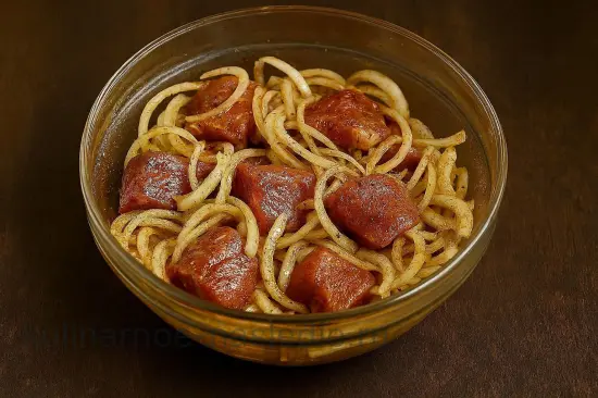 Шашлык из свинины с уксусом и луком - шаг 2 (изображение)