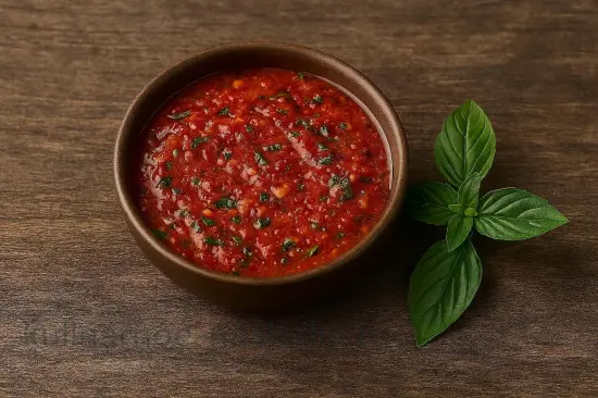 Шашлык из свинины в маринаде с аджикой и базиликом - шаг 2 (изображение)