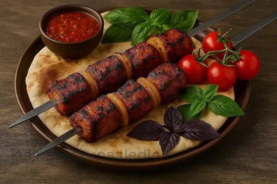 Шашлык из свинины в маринаде с аджикой и базиликом - шаг 6 (изображение)