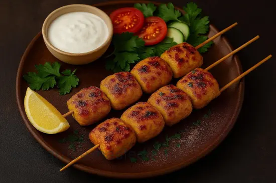 Шашлык из курицы в кефире с карри и чесноком - шаг 7 (изображение)