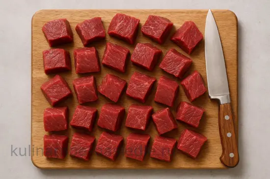 Маринад для шашлыка с майонезом и горчицей - шаг 1 (изображение)