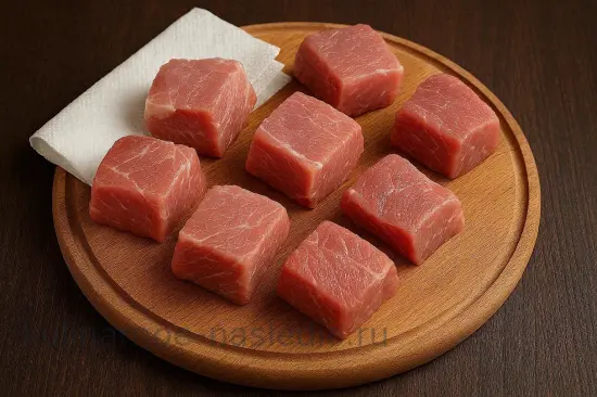 Маринад для шашлыка из свинины с майонезом и луком - шаг 1 (изображение)