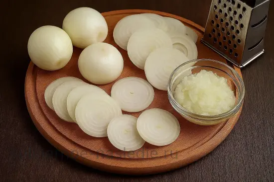 Маринад для шашлыка из свинины с майонезом и луком - шаг 2 (изображение)