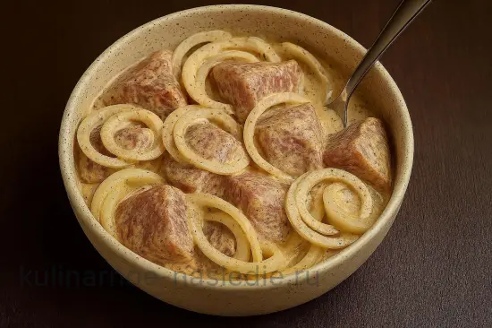 Маринад для шашлыка из свинины с майонезом и луком - шаг 4 (изображение)