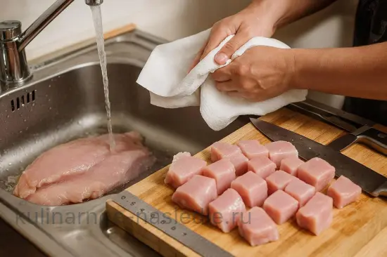 Маринад для шашлыка из индейки с апельсином и розмарином - шаг 1 (изображение)