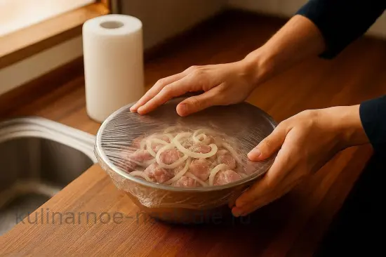 Классический маринад для шашлыка с уксусом и луком - шаг 4