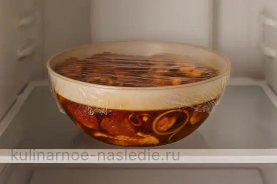 Маринад для шашлыка с колой и цитрусами - шаг 5 (изображение)