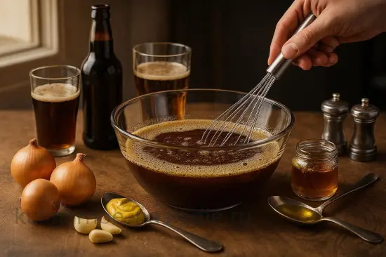 Маринад для шашлыка с пивом и горчицей - шаг 2