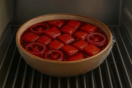 Маринад для шашлыка с хреном и вишневым соком - шаг 5