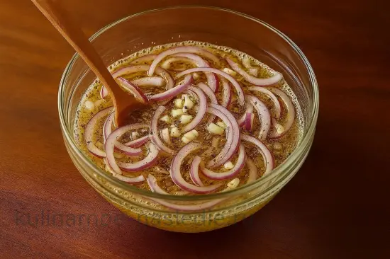 Маринад для шашлыка из филе с газировкой и лимоном - шаг 3 (изображение)