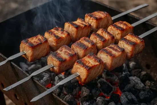 Маринад для шашлыка из филе с газировкой и лимоном - шаг 6 (изображение)