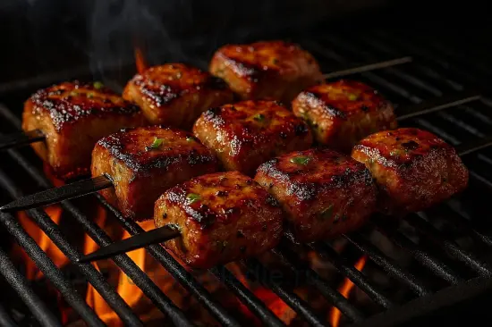 Маринад для мягкого шашлыка из свинины с киви - шаг 6 (изображение)