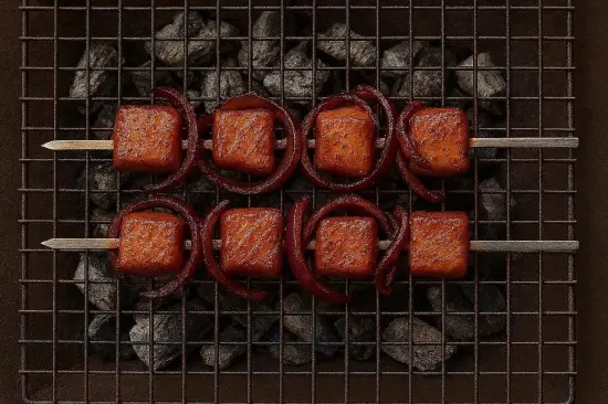 Маринад для шашлыка из индейки с медом и горчицей - шаг 7 (изображение)