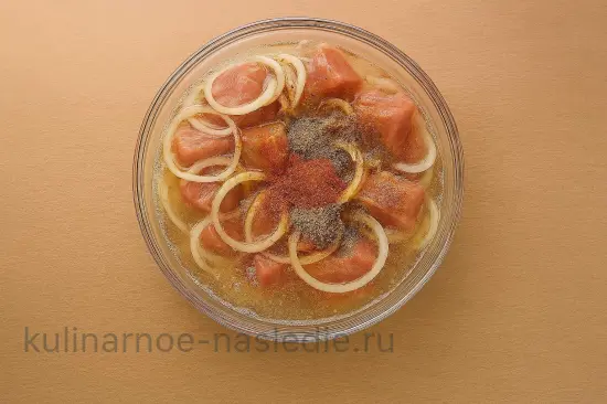 Маринад для шашлыка на минералке - идеально для свинины, курицы и баранины - шаг 4